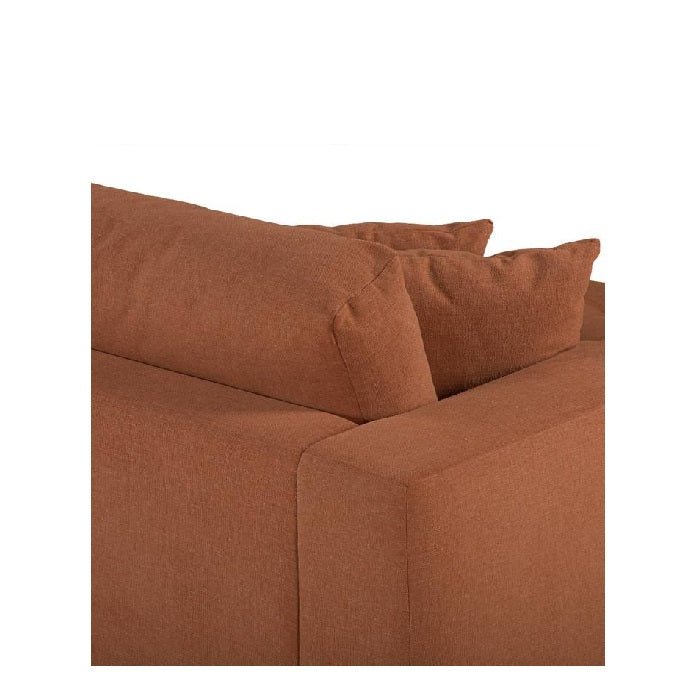 Hugo 3 Seater Chaise suite - Genuine Linen blend Comfort - Paulas Home & Living