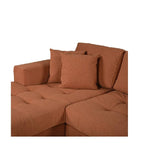 Hugo 3 Seater Chaise suite - Genuine Linen blend Comfort - Paulas Home & Living