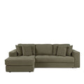 Hugo 3 Seater Chaise suite - Genuine Linen blend Comfort - Paulas Home & Living