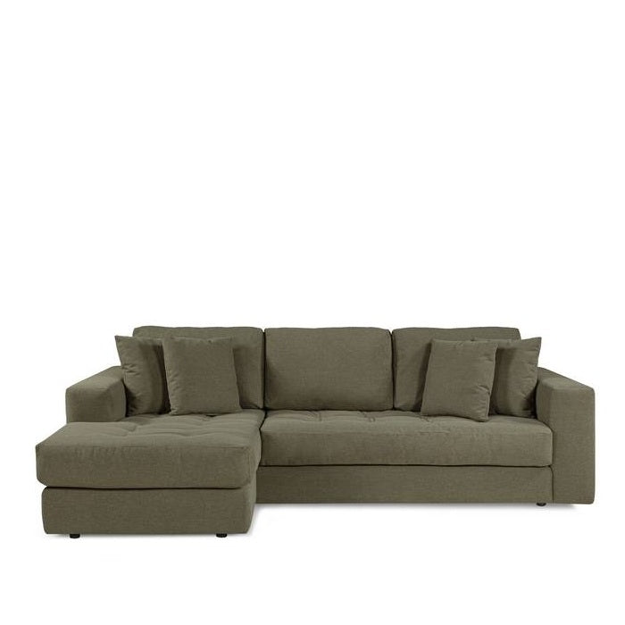 Hugo 3 Seater Chaise suite - Genuine Linen blend Comfort - Paulas Home & Living