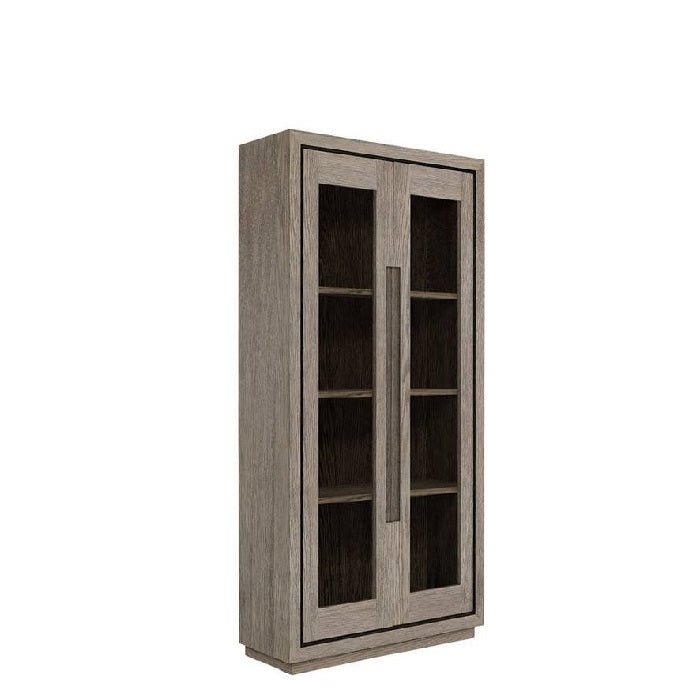 Hunter Display Cabinet - Antique Grey - Paulas Home & Living