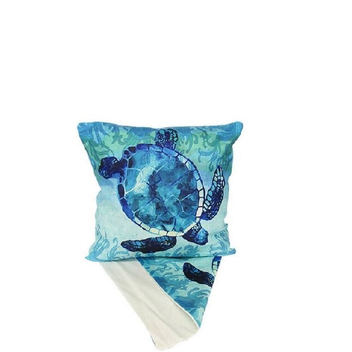 In the Ocean Turtle Cushion - Paulas Home & Living