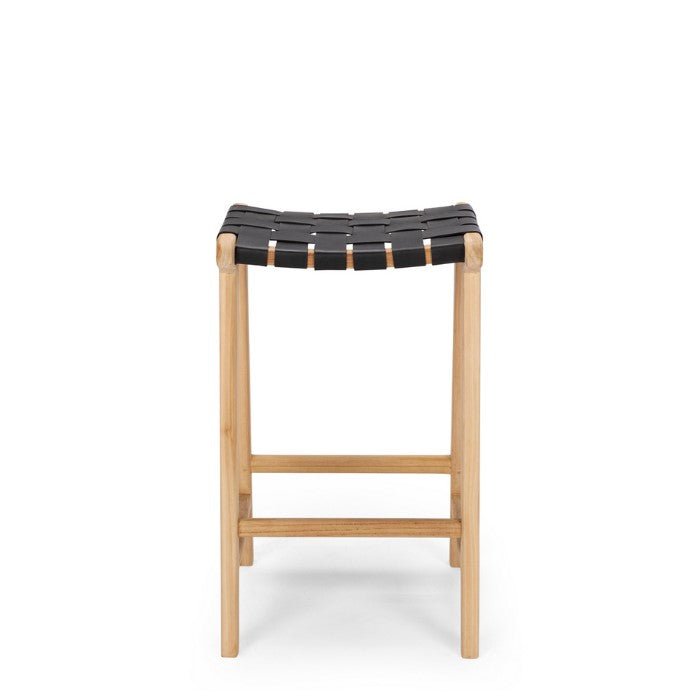 Indo Barstool - Woven - Black - 660SH