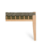 Indo Bench Seat 1500w - Woven leather