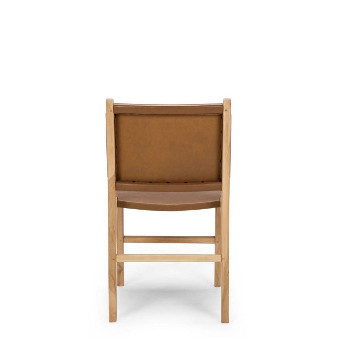Indo Dining Chair - Saddle - Paulas Home & Living