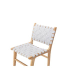 Indo Dining Chair - Woven leather
