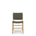 Indo Dining Chair - Woven - Olive - Paulas Home & Living
