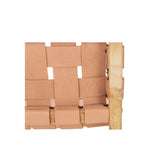 Indo Dining Chair - Woven leather