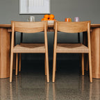 Ingrid Dining Chair - Natual Cord Seat - Paulas Home & Living