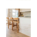 Ingrid Highback Barstool (Natural Oak) Cord- 660SH - Paulas Home & Living