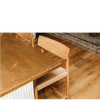 Ingrid Highback Barstool (Natural Oak) Cord- 660SH - Paulas Home & Living