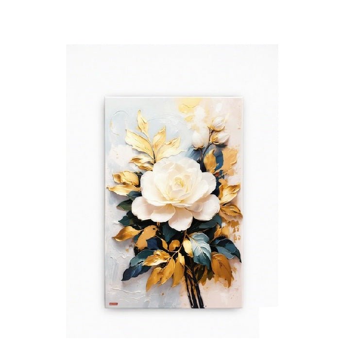 Ivory Bloom Luxe Perspex Art 800x1200 - NEW - Paulas Home & Living