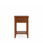 Ivydale Bedside 1 Drawer Slim - Pine - Paulas Home & Living