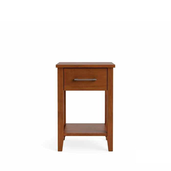 Ivydale Bedside 1 Drawer Slim - Pine - Paulas Home & Living