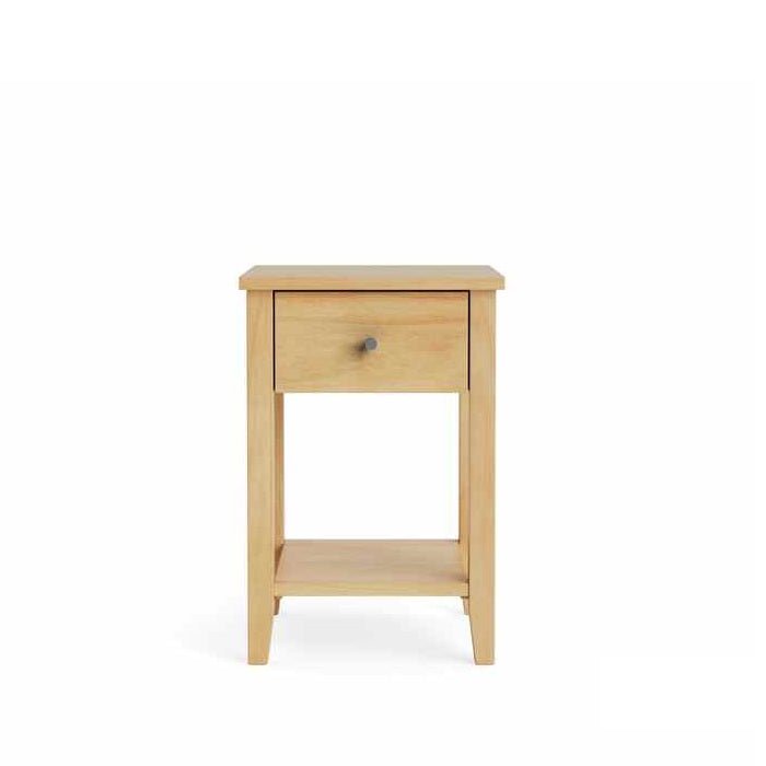 Ivydale Bedside 1 Drawer Slim - Pine - Paulas Home & Living