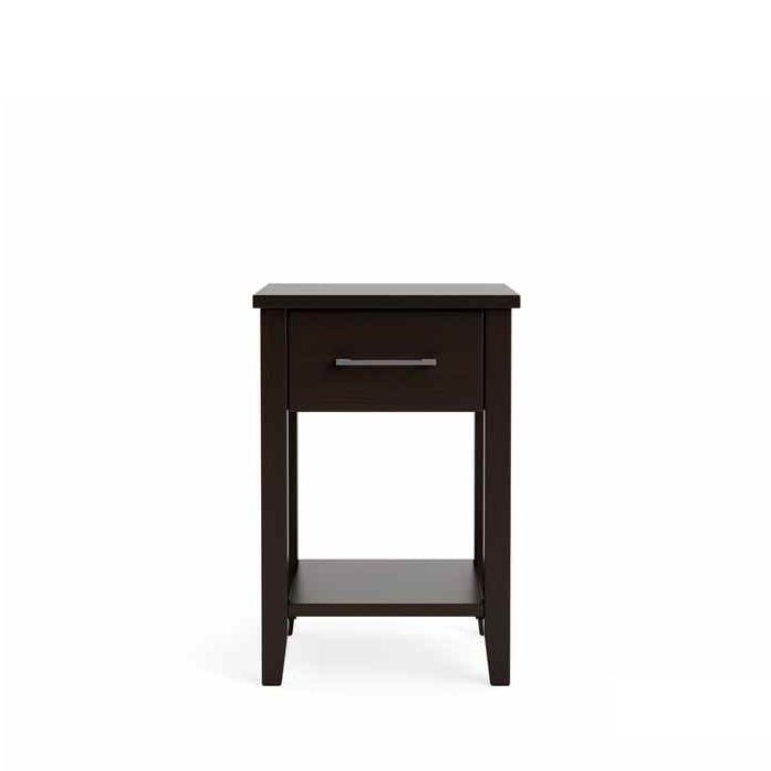 Ivydale Bedside 1 Drawer Slim - Pine - Paulas Home & Living