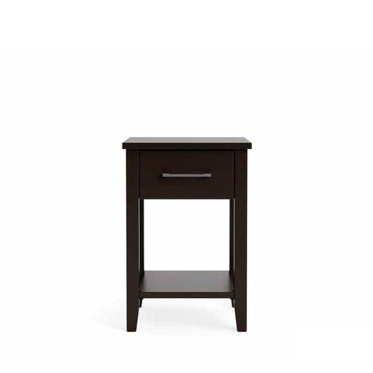 Ivydale Bedside 1 Drawer Slim - Pine - Paulas Home & Living