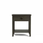 Ivydale Bedside 1 Drawer Wide - Pine - Paulas Home & Living