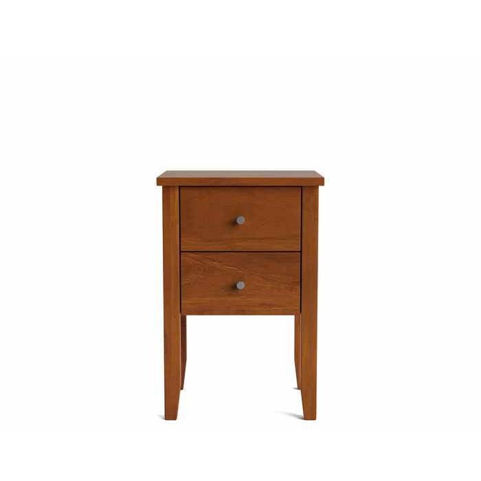 Ivydale Bedside 2 Drawer - Slim - Pine - Paulas Home & Living