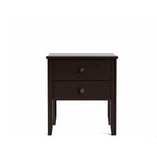 Ivydale Bedside 2 Drawer - Wide - Pine - Paulas Home & Living