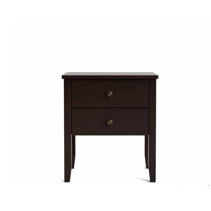 Ivydale Bedside 2 Drawer - Wide - Pine - Paulas Home & Living