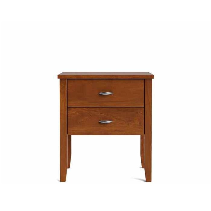 Ivydale Bedside 2 Drawer - Wide - Pine - Paulas Home & Living
