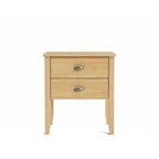 Ivydale Bedside 2 Drawer - Wide - Pine - Paulas Home & Living