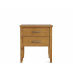 Ivydale Bedside 2 Drawer - Wide - Pine - Paulas Home & Living