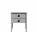 Ivydale Bedside 2 Drawer - Wide - Pine - Paulas Home & Living