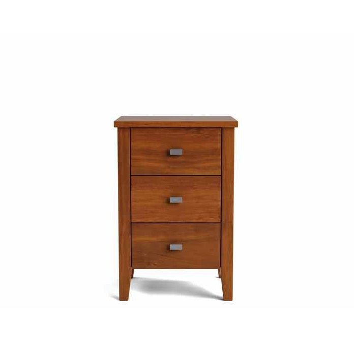 Ivydale Bedside 3 Drawer Slim - Pine - Paulas Home & Living