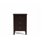 Ivydale Bedside 3 Drawer Slim - Pine - Paulas Home & Living