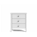 Ivydale Bedside 3 Drawer Wide - Pine - Paulas Home & Living