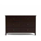 Ivydale Lowboy 6 Drawer - Pine - Paulas Home & Living