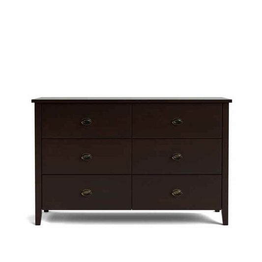 Ivydale Lowboy 6 Drawer - Pine - Paulas Home & Living
