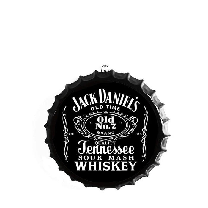 Jack Daniels Bottle Top Sign - Paulas Home & Living