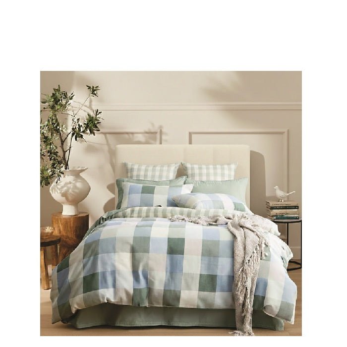 Jackson Check Quilt Cover Set - Paulas Home & Living