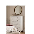 Jessica Chest 6 Drawer - All White or Oak Top - Paulas Home & Living