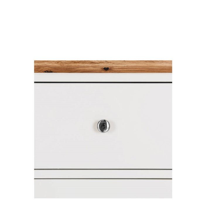 Jessica Chest 6 Drawer - Oak Top - Paulas Home & Living