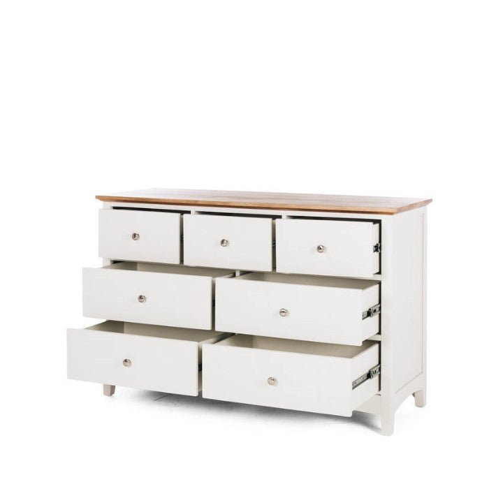 Jessica Dresser 3 Over 4 - Oak Top - Paulas Home & Living