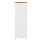 Jessica Tallboy 7 Drawer - Oak Top - Paulas Home & Living