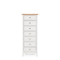 Jessica Tallboy 7 Drawer - Oak Top - Paulas Home & Living