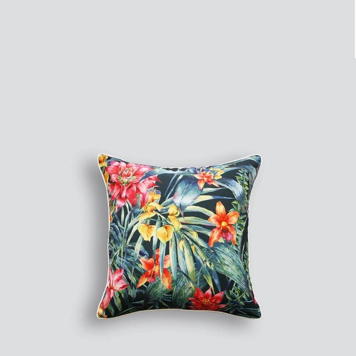 Jungle Flowers Outdoor Cushion (Polyester) - Paulas Home & Living