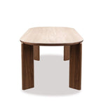 Juno Dining Table 1950w - Walnut Veneer Ceramic Top - Paulas Home & Living