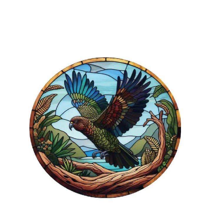 Kea Stained Glass Hanger 300dia - Paulas Home & Living