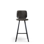 Keaton Barstool Grey PU - 650SH - Paulas Home & Living