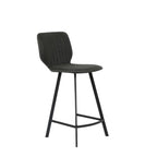 Keaton Barstool Grey PU - 650SH - Paulas Home & Living