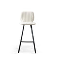 Keaton Barstool White PU - 760SH - Paulas Home & Living