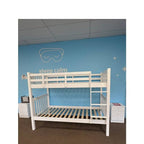 Kelli Bunk - King Single - White (Suitable for Commercial) - Paulas Home & Living