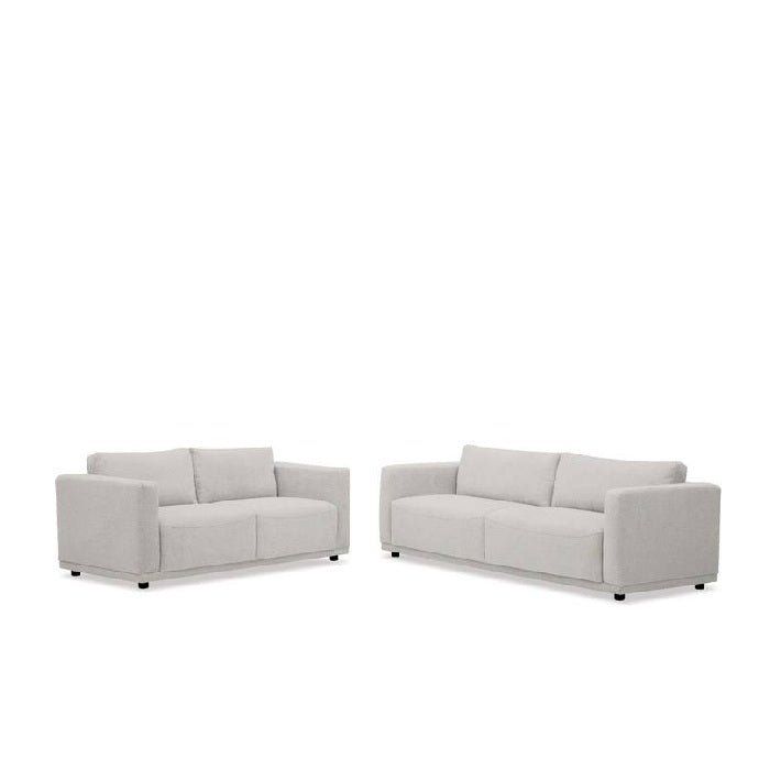 Kendal 2+3 seater - Light Grey - Paulas Home & Living
