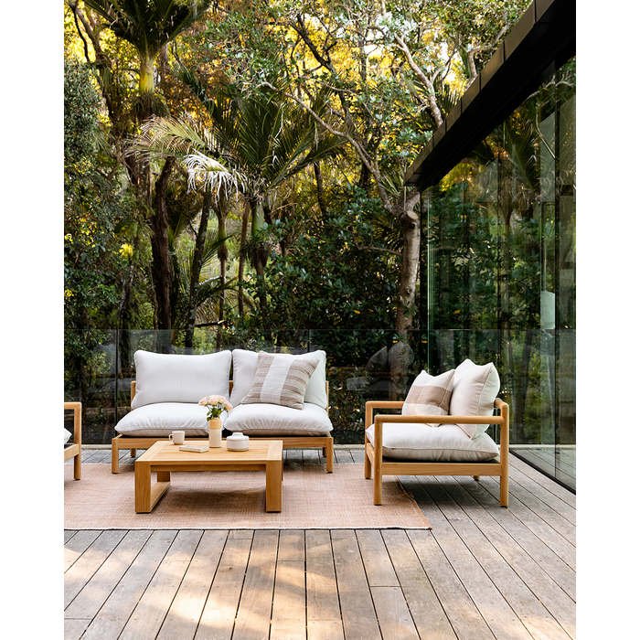 Kinley Almond Outdoor Cushion (Recycled PET) - Paulas Home & Living